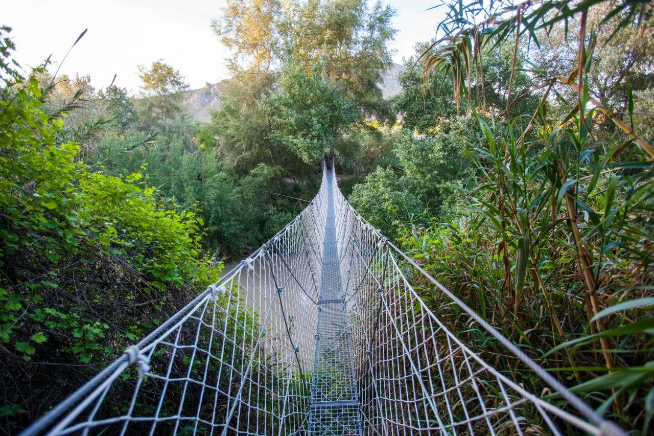 Una mirada al río Genil desde los 'Infiernos de Granada'