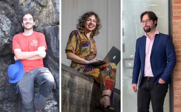 Los tres investigadores de los 40.000 euros