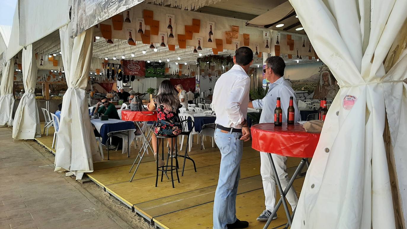 Primer día de feria en Jaén