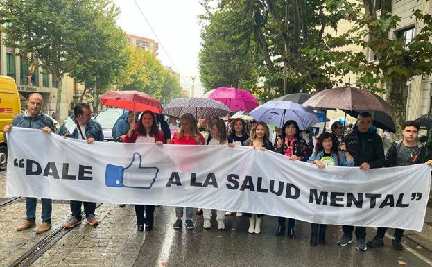 Marcha para dejar claro que cuidar la salud mental debe ser una prioridad