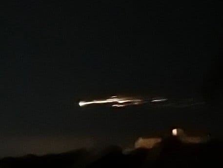 Avistado un meteorito desde distintos puntos de Andalucía que se ha desintegrado segundos después