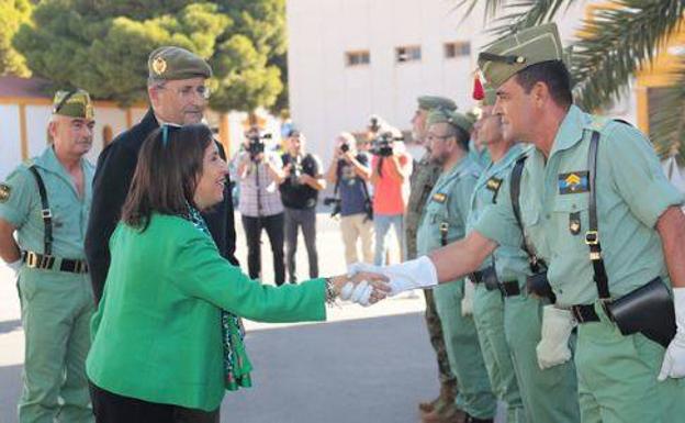 La Legión, lista para partir