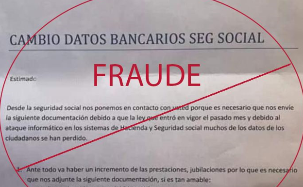 La Seguridad Social advierte de la carta que es un fraude para robar tus datos