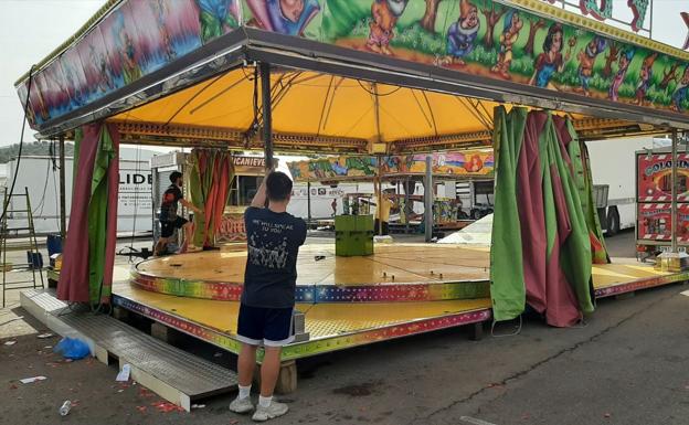 Caseteros y feriantes bajan la persiana con un balance de San Lucas que «sí sabe a feria»