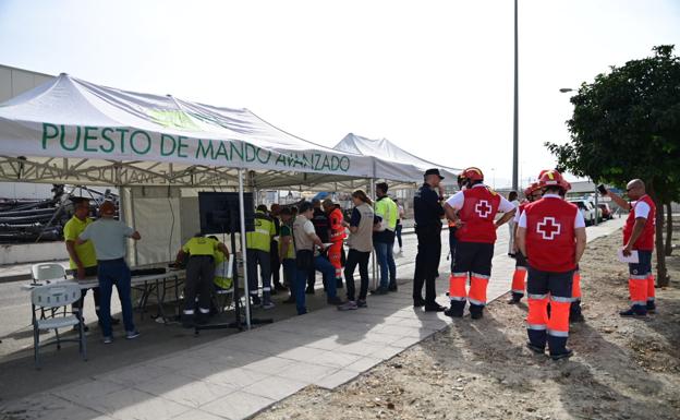 Así ha sido el gran simulacro de emergencia en Armilla para catástrofes