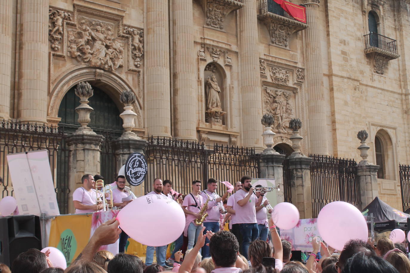 Así ha sido la Marcha Rosa en Jaén