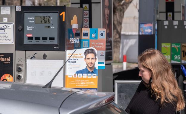 El precio de los combustibles en Almería vuelve a escalar hasta un 8% en dos semanas