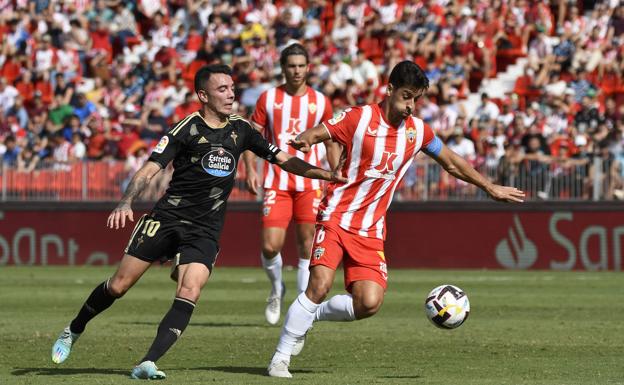 De la Hoz asegura que el Almería mejoró en la segunda parte por paciencia