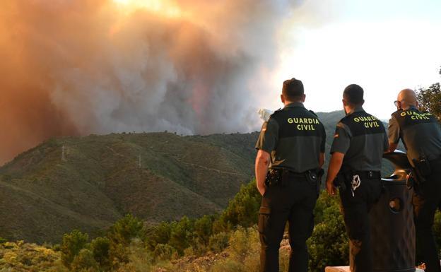 Andalucía registra menos incendios, pero crecen sus efectos y dimensiones