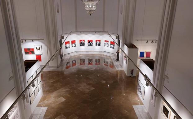 La exposición 'A cuatro manos' de Christian Walter en Granada, entra en su recta final