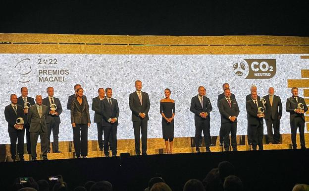 Felipe VI en Almería: «El futuro de la piedra natural pasa por la internacionalización y los nuevos mercados»