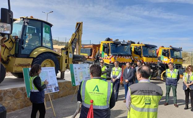 Los quitanieves se ponen en marcha y arranca el Plan de Vialidad Invernal en Jaén