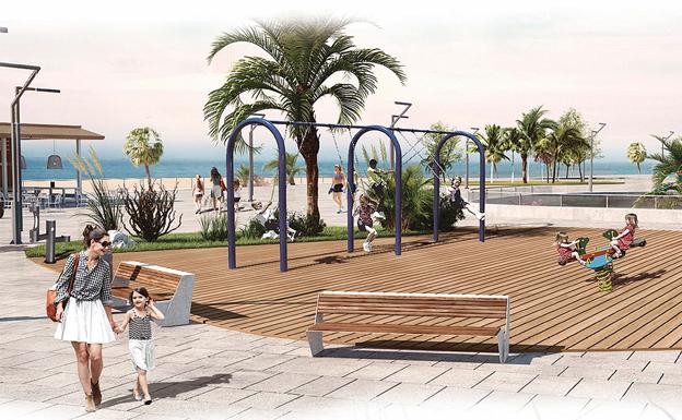 Motril recibe 2,5 millones de Europa para construir un corredor verde en sus playas