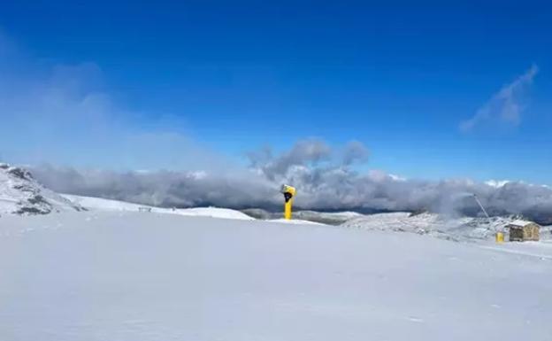 Los cañones ya funcionan en Sierra Nevada