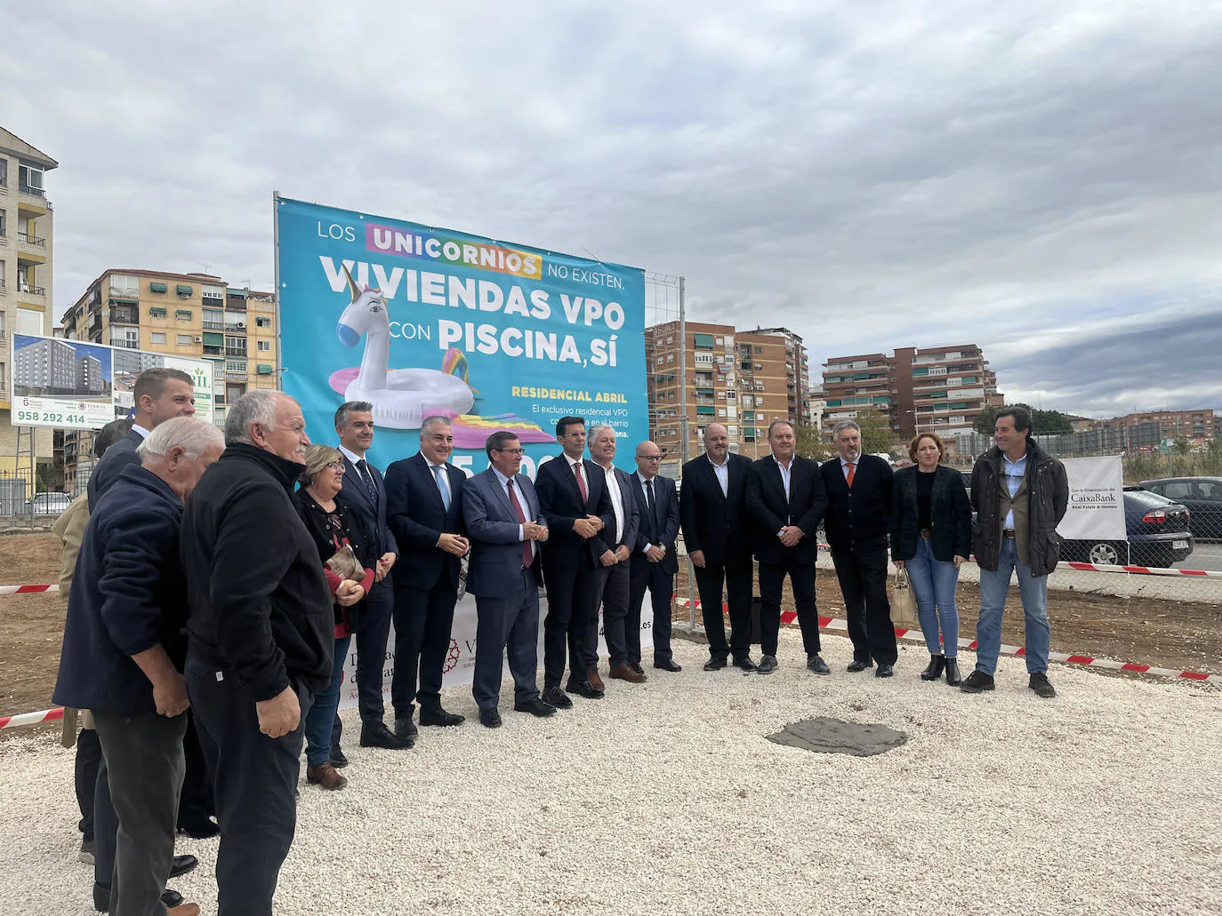 Comienzan las obras de 153 pisos de VPO en La Chana, desde 115.000 euros con piscina