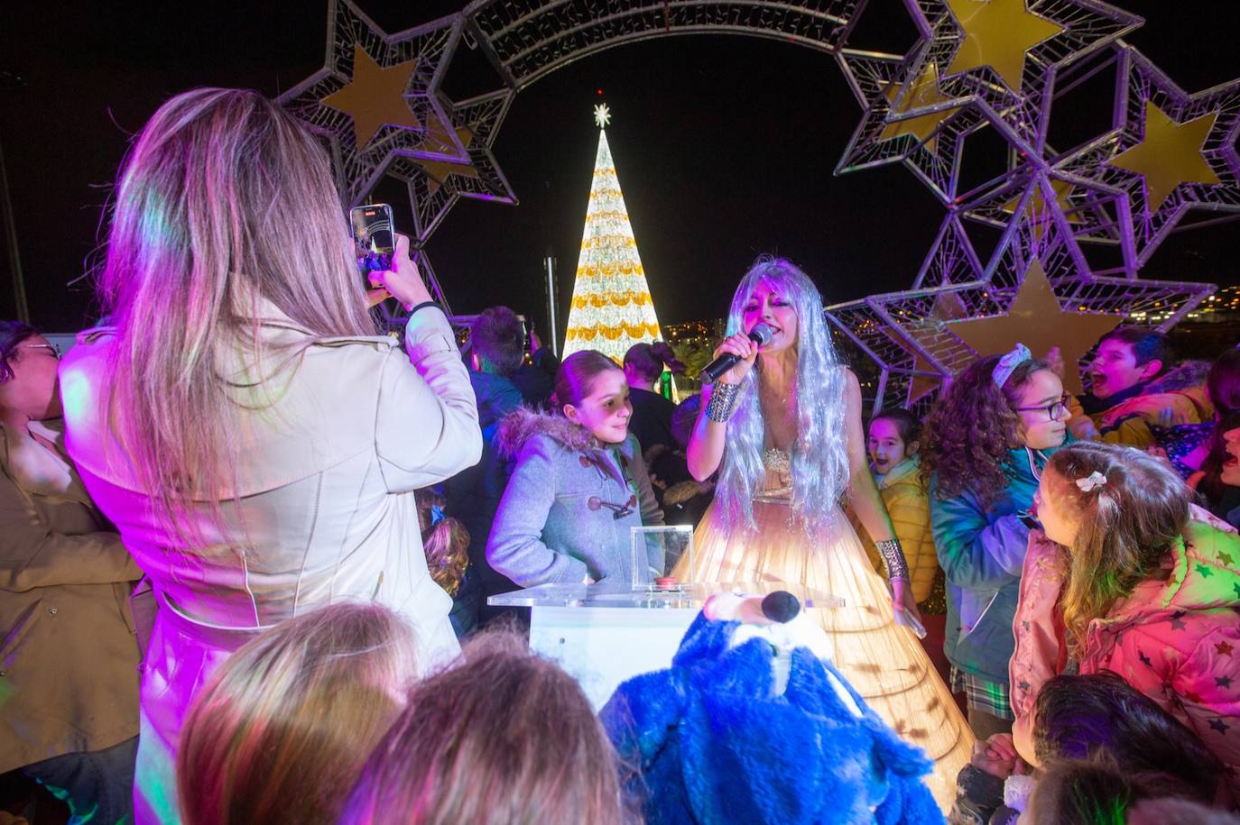 El Nevada enciende la Navidad en Granada