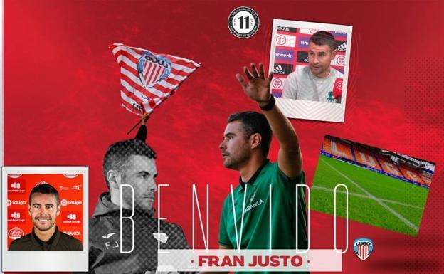 El Lugo contrata como entrenador al joven Fran Justo, procedente de Segunda RFEF