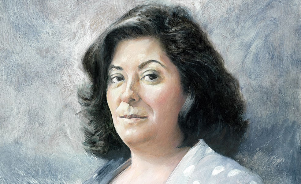 El último retrato de Almudena Grandes