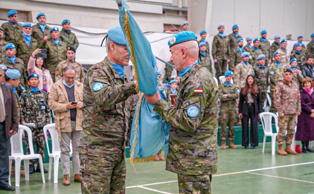 La Brigada 'Rey Alfonso XIII' de La Legión ya está al mando de los cascos azules en Líbano