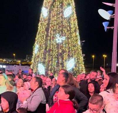 El Centro Comercial Torrecárdenas celebra un gran encendido navideño