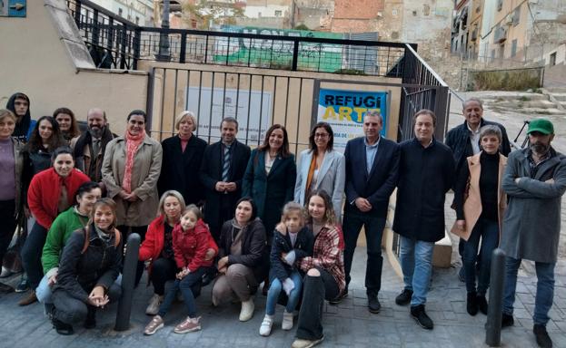 El conflicto de Ucrania enmarca en Jaén la propuesta artística de Refugiarte