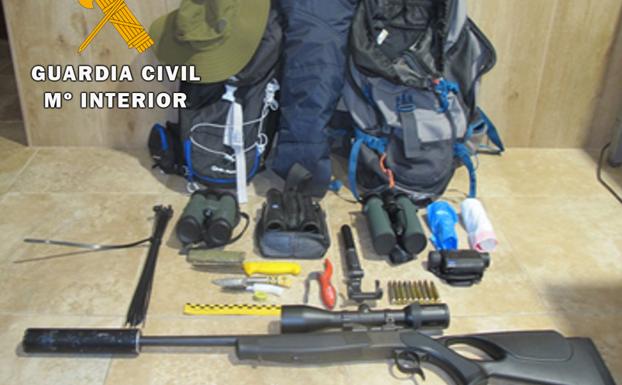 Cuatro investigados por caza ilegal en Santiago-Pontones