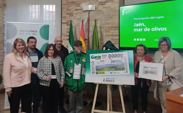 La ONCE apuesta por el mar de olivos en su cupón diario