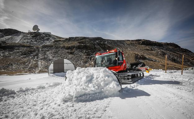 Sierra Nevada se prepara a toda máquina para la inauguración, prevista en 48 horas