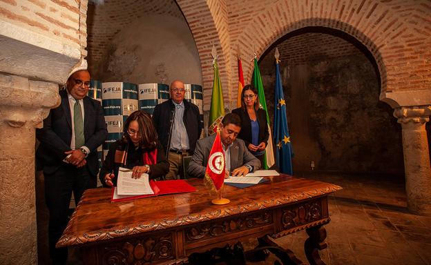 Formalizan el acuerdo para que Túnez sea por primera vez país invitado en Expoliva, en Jaén