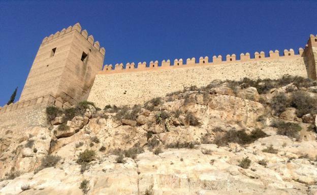 Así avanza la restauración de la Torre del Homenaje de Alcazaba