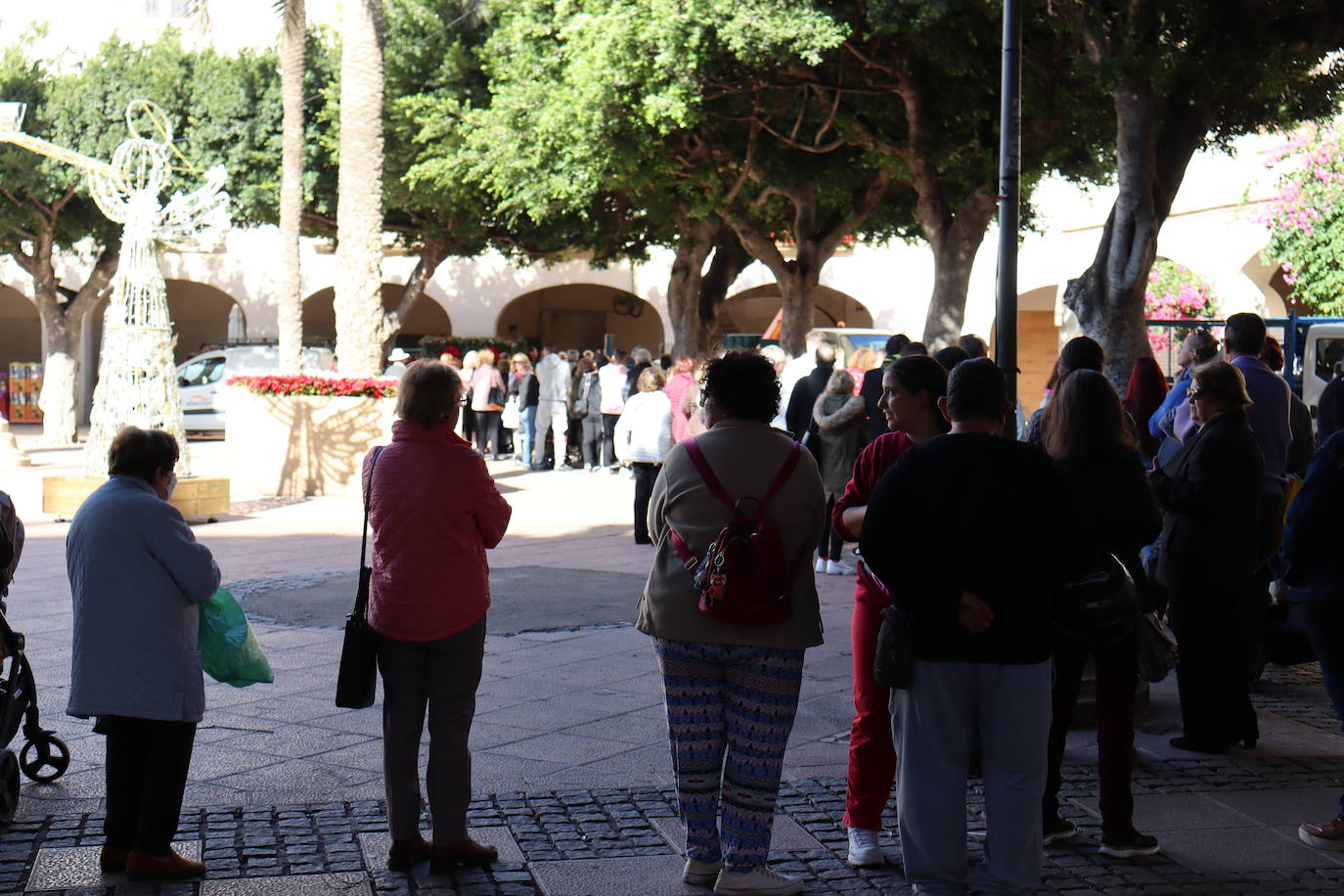 Las fotos del reparto de Pascueros en Almería