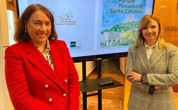 La guía 'Parque Periurbano Santa Catalina', una aliada para que los escolares conozca su entorno