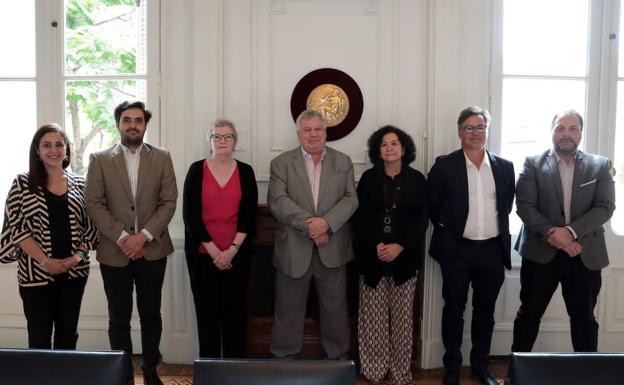Visita institucional de Pilar Aranda a la Universidad de Buenos Aires