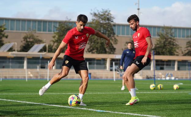 Fernando y César de la Hoz acaban contrato con el Almería en junio