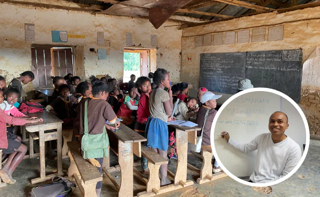 El astrónomo de Granada que quiere salvar su colegio de Madagascar: «Os necesito»