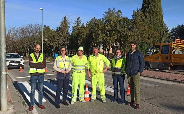 Renovación de la señalética del ramal 1 de la A-6050 en la capital