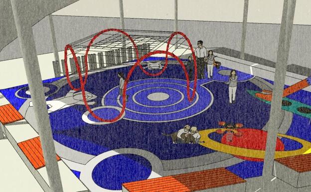 Así serán los nuevos columpios temáticos de seis parques de Armilla
