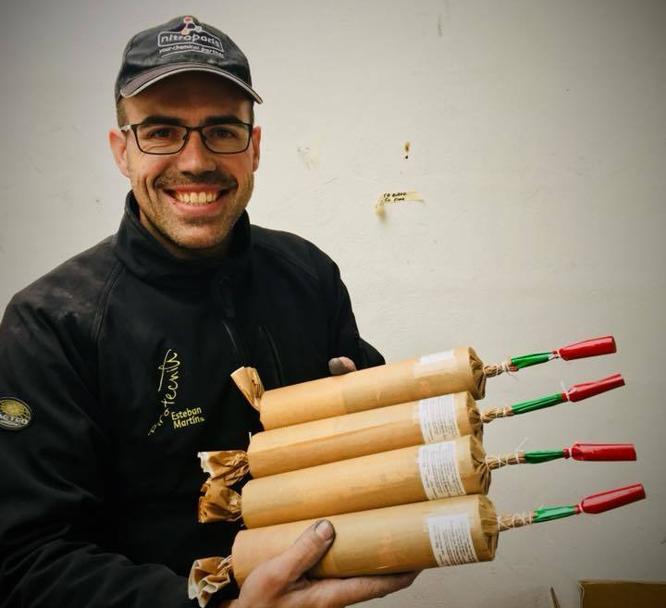 Adiós a Diego, el motrileño que trasladaba al cielo los fuegos artificiales de su mente