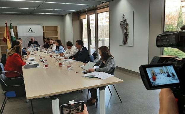 La Junta planifica la hoja de ruta de los proyectos estratégicos para Jaén en 2023
