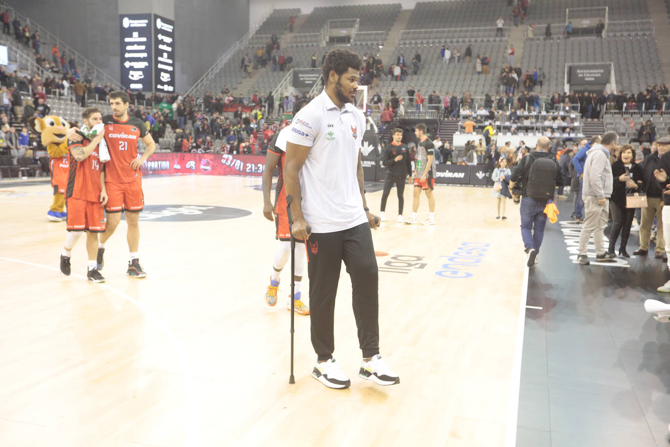 Cristiano Felicio es operado y deja la duda de si podrá volver a jugar en este curso