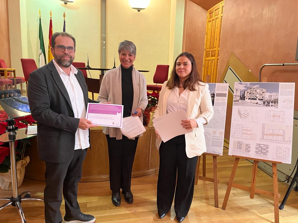 'Mirando al olivar' es la propuesta ganadora del concurso para la construcción de 17 viviendas en Ronda Sur