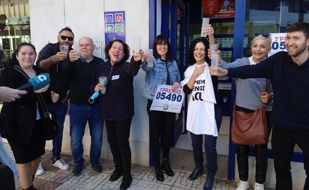 El 'Gordo' en Almería capital: «Es el segundo que damos de un primer premio»