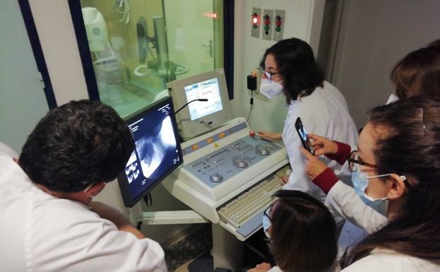 El hospital incorpora una técnica para mejorar el tratamiento de pacientes con disfagia