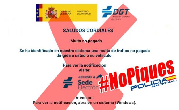 Cómo te pueden estafar con multas pendientes de la DGT