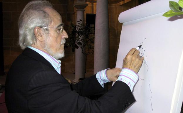 Fallece el pintor y escritor tosiriano Ginés Liébana a los 101 años