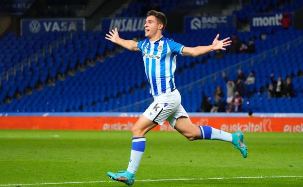 La Copa del Rey abre la opción de que Karrikaburu tenga minutos con la Real Sociedad