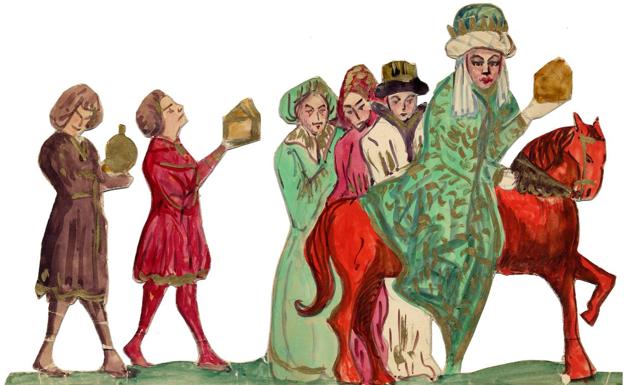 Falla, Lorca y Lanz en la fiesta infantil que cambió la historia