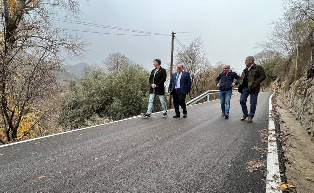 Güéjar mejora su acceso a Sierra Nevada por el Camino del Castañar