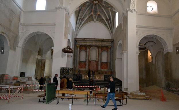Nuevo intento de rehabilitar la iglesia de Santo Domingo tras tres décadas de escasos avances