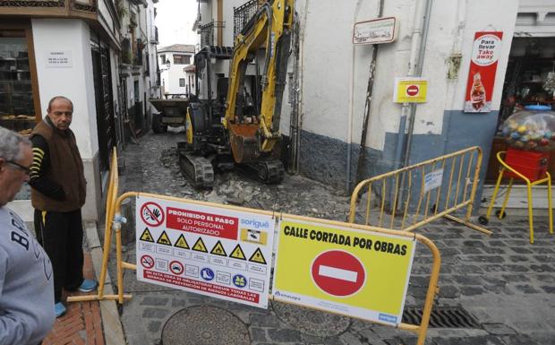 Estos son los cortes de tráfico que provocarán las obras en Cuesta Alhacaba